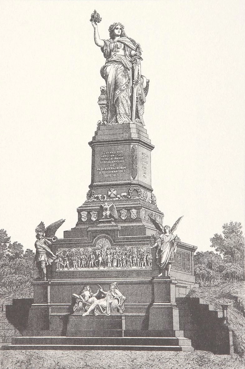 Pierre Joseph Redouté - 161, Niederwalddenkmal